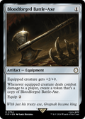 Bloodforged Battle-Axe (Surge Foil) (PIP-754) - Fallout Foil