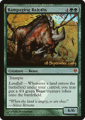 Rampaging Baloths (PRE-178) - Zendikar Promos Foil
