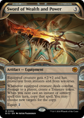 Sword of Wealth and Power (Showcase) (BIG-056) - The Big Score: (Showcase) Foil