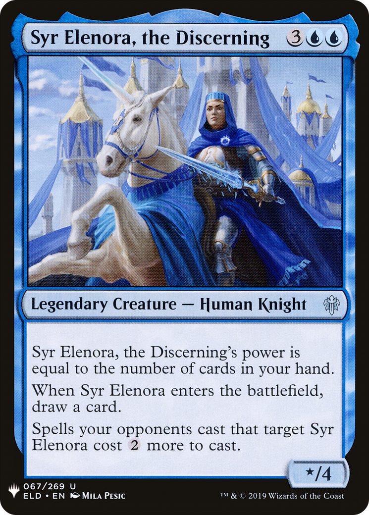 Syr Elenora, the Discerning (LIST-ELD-67) - The List