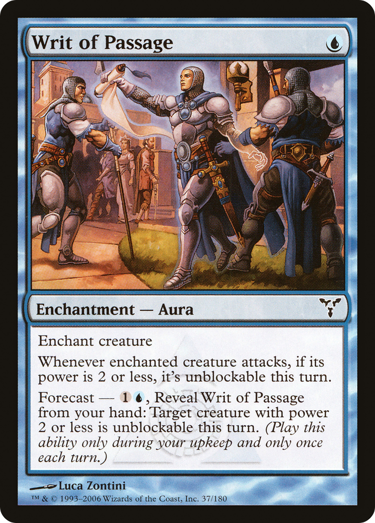 Writ of Passage (DIS-) - Dissension Foil