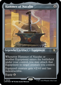 Hammer of Nazahn (CMM-606) - Commander Masters Etched Foil