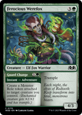 Ferocious Werefox (WOE-170) - Wilds of Eldraine Foil