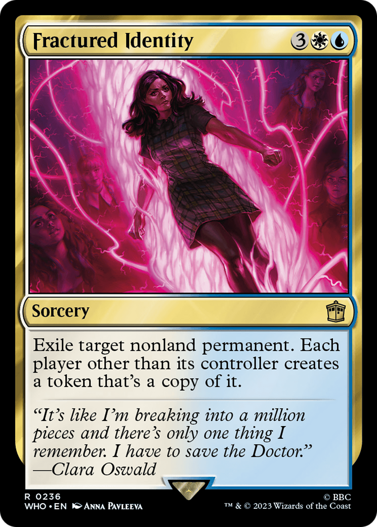 Fractured Identity (WHO-236) - Doctor Who Foil