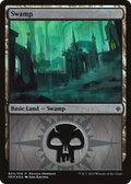 Swamp - Orzhov (B04) (LARP-004) - RNA Ravnica Weekend Foil