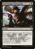 Foul-Tongue Invocation (DTK-102) - Dragons of Tarkir Foil