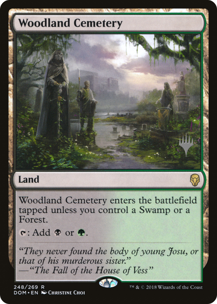 Woodland Cemetery (PPM20-248) - Dominaria Promos
