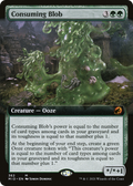 Consuming Blob (Extended Art) (MID-362) - Innistrad: Midnight Hunt: (Extended Art) Foil