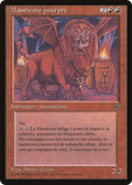 Crimson Manticore (French) - "Manticore pourpre" (REN-) - Renaissance