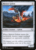 Meteor Golem (325) (CMR-325) - Commander Legends Foil
