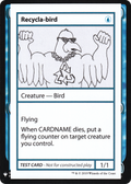 Recycla-bird (CMB1-) - Mystery Booster Playtest Cards 2019