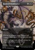 Kindred Dominance (Borderless) (CMM-640) - Commander Masters Foil