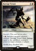 Barrage Tyrant (PRE-127) - Battle for Zendikar Promos: (devoid) Foil