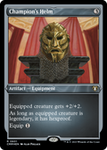 Champion's Helm (CMM-601) - Commander Masters Etched Foil