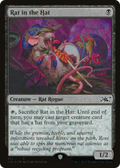 Rat in the Hat (Galaxy Foil) (UNF-372) - Unfinity Foil