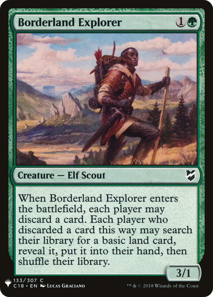 Borderland Explorer (LIST-133) - The List