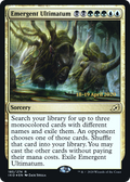 Emergent Ultimatum (PRE-185) - Ikoria: Lair of Behemoths Promos Foil