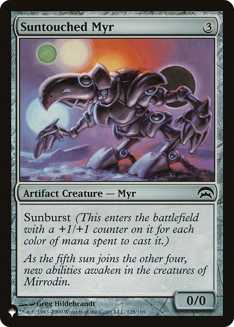 Suntouched Myr (LIST-128/169) - The List