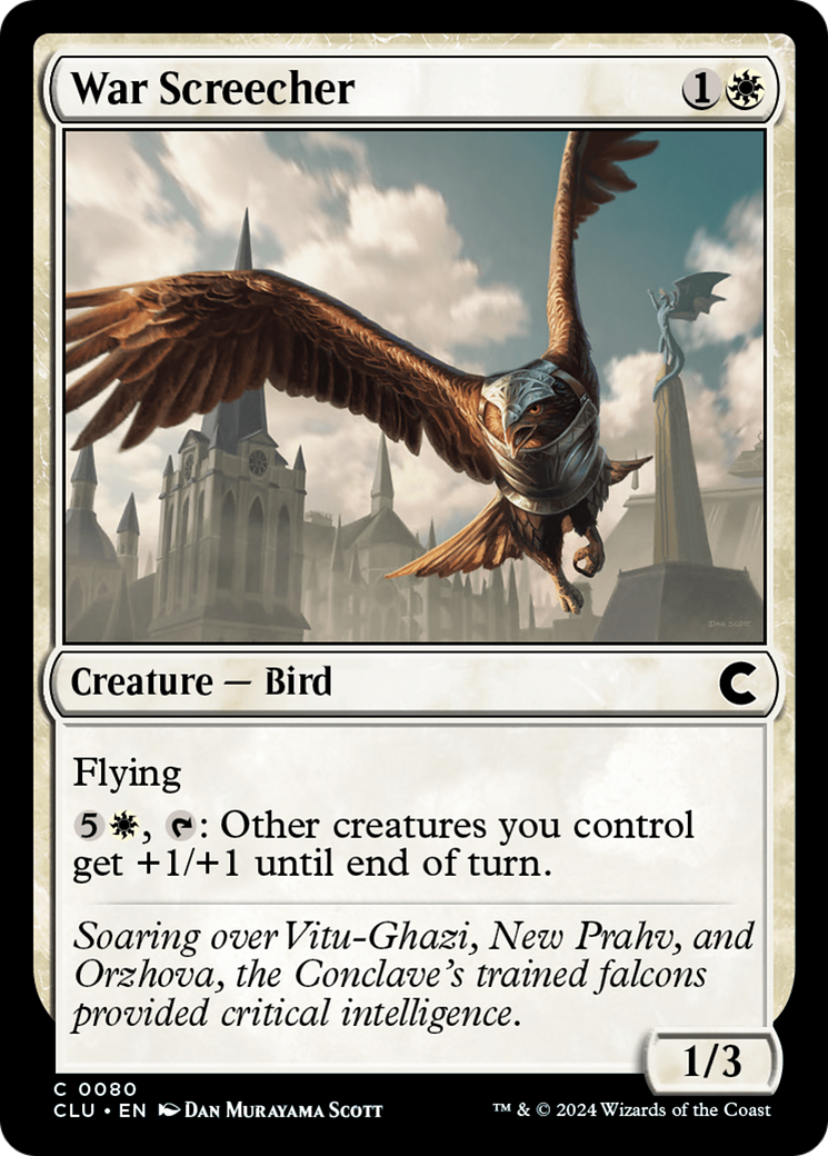 War Screecher (CLU-080) - Ravnica: Clue Edition