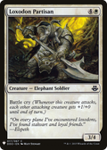 Loxodon Partisan (LIST-017) - The List
