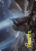 The Irencrag // The Irencrag (AWOE-044) - Wilds of Eldraine Art Series (Borderless) Foil