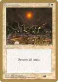 Armageddon - 1996 Preston Poulter (4ED) (SB) (WCD-) - Pro Tour Collector Set