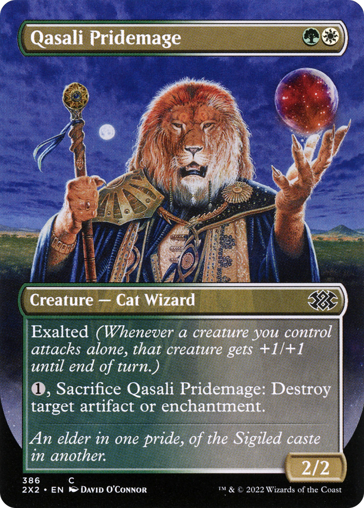 Qasali Pridemage (Borderless) (2X2-386) - Double Masters 2022