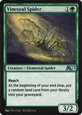 Vinesoul Spider (YDMU-018) - Alchemy: Dominaria