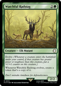 Watchful Radstag (Surge Foil) (PIP-615) - Fallout Foil