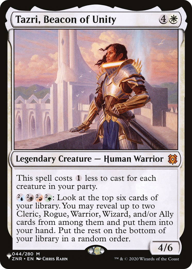 Tazri, Beacon of Unity (LIST-044/280) - The List