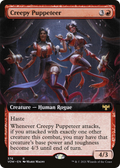 Creepy Puppeteer (Extended Art) (VOW-376) - Innistrad: Crimson Vow: (Extended Art) Foil