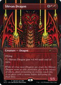 Shivan Dragon (Serial Numbered) (SLD-716) - Secret Lair Drop (Borderless)