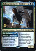 Kellan, Inquisitive Prodigy (PRE-212) - Murders at Karlov Manor Promos Foil