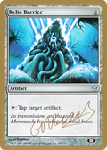 Relic Barrier - 2004 Gabriel Nassif (5DN) (SB) (WCD-) - World Championship Decks 2004