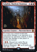 Solphim, Mayhem Dominus (PRE-150) - Phyrexia: All Will Be One Promos Foil