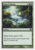 Natural Spring (9ED-257) - 9th Edition Foil