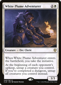 White Plume Adventurer (CLB-049) - Commander Legends: Battle for Baldur's Gate Foil