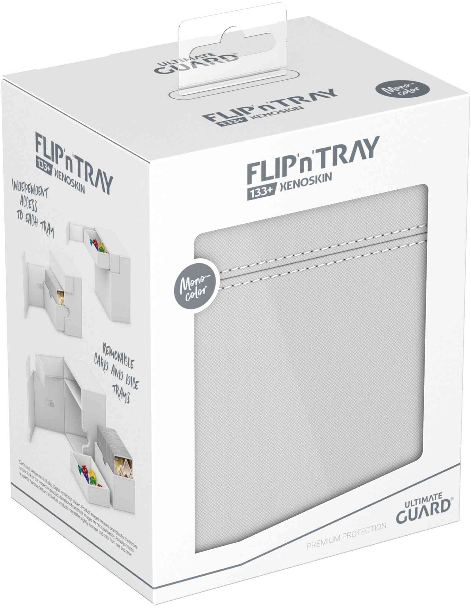 Ug Flip N Tray Deck Case Monocolor White 133+