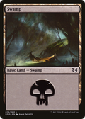 Swamp (075) (DDQ-075) - Duel Decks: Blessed vs. Cursed
