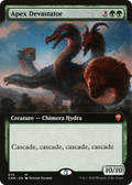 Apex Devastator (Extended Art) (CMR-674) - Commander Legends: (Extended Art) Foil