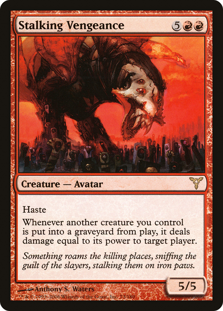 Stalking Vengeance (DIS-) - Dissension Foil