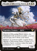 Myojin of Blooming Dawn (Extended Art) (NEC-042) - Neon Dynasty Commander: (Extended Art)