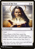 Omen of the Sun (LIST-030/254) - The List