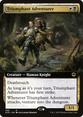 Triumphant Adventurer (Extended Art) (AFR-390) - Adventures in the Forgotten Realms: (Extended Art)