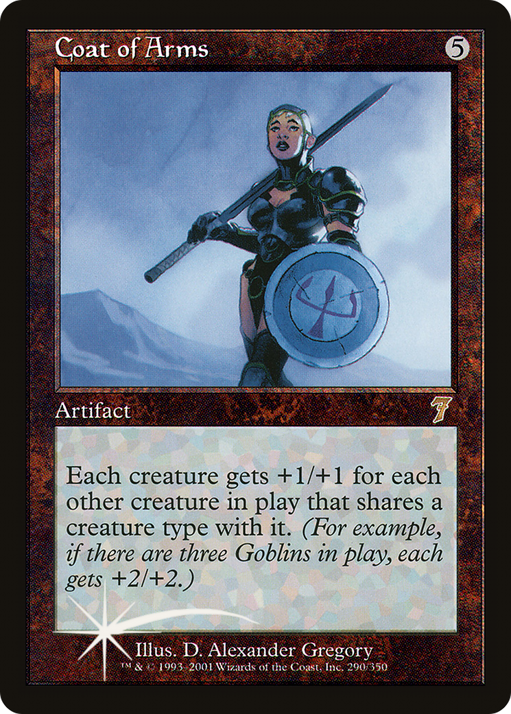 Coat of Arms (7ED-290) - 7th Edition Foil