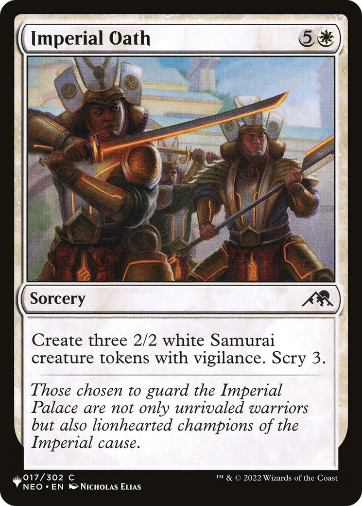 Imperial Oath (LIST-017/302) - The List