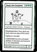 Vazal, the Compleat (No PW Symbol) (CMB1-) - Mystery Booster Playtest Cards 2021