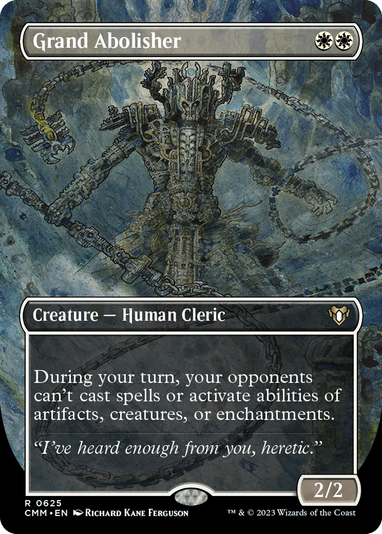 Grand Abolisher (Borderless) (CMM-625) - Commander Masters