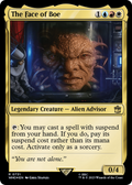 The Face of Boe (Surge Foil) (WHO-731) - Doctor Who Foil