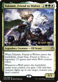 Tolsimir, Friend to Wolves (PRE-224) - War of the Spark Promos Foil